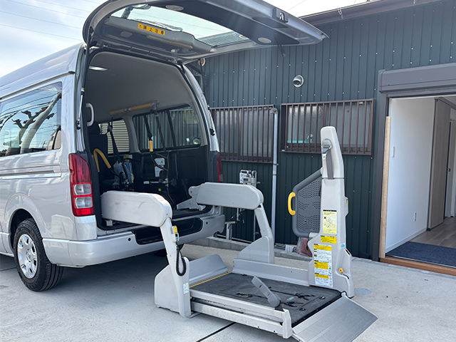 車いす仕様車完備